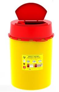 Контейнер для гострих відходів 25 л, TELKAR